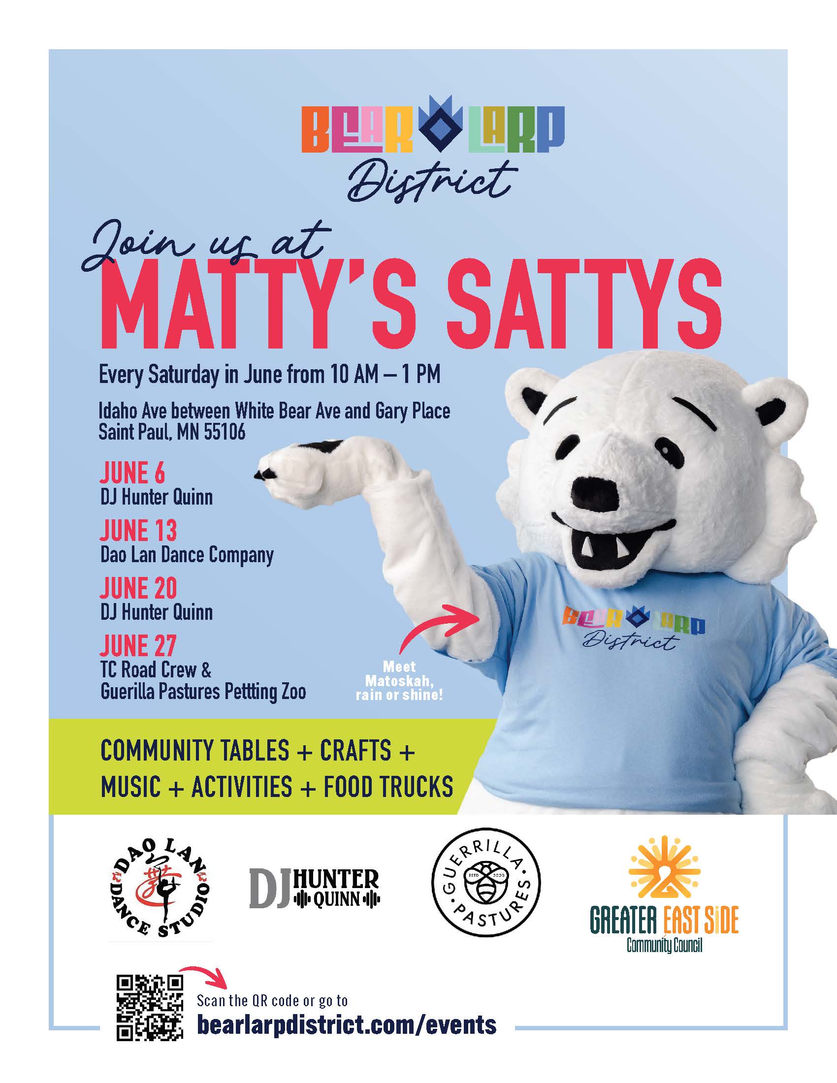 Join Matty for the fun!